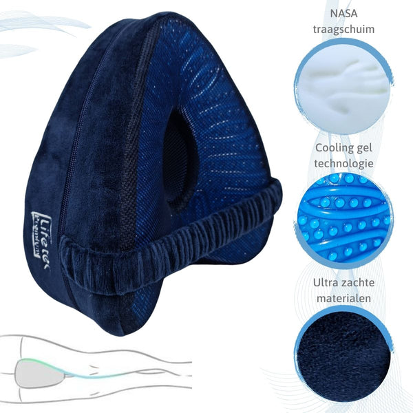 Ergo Knee Cool™ Kniekussen + Extra Kussensloop